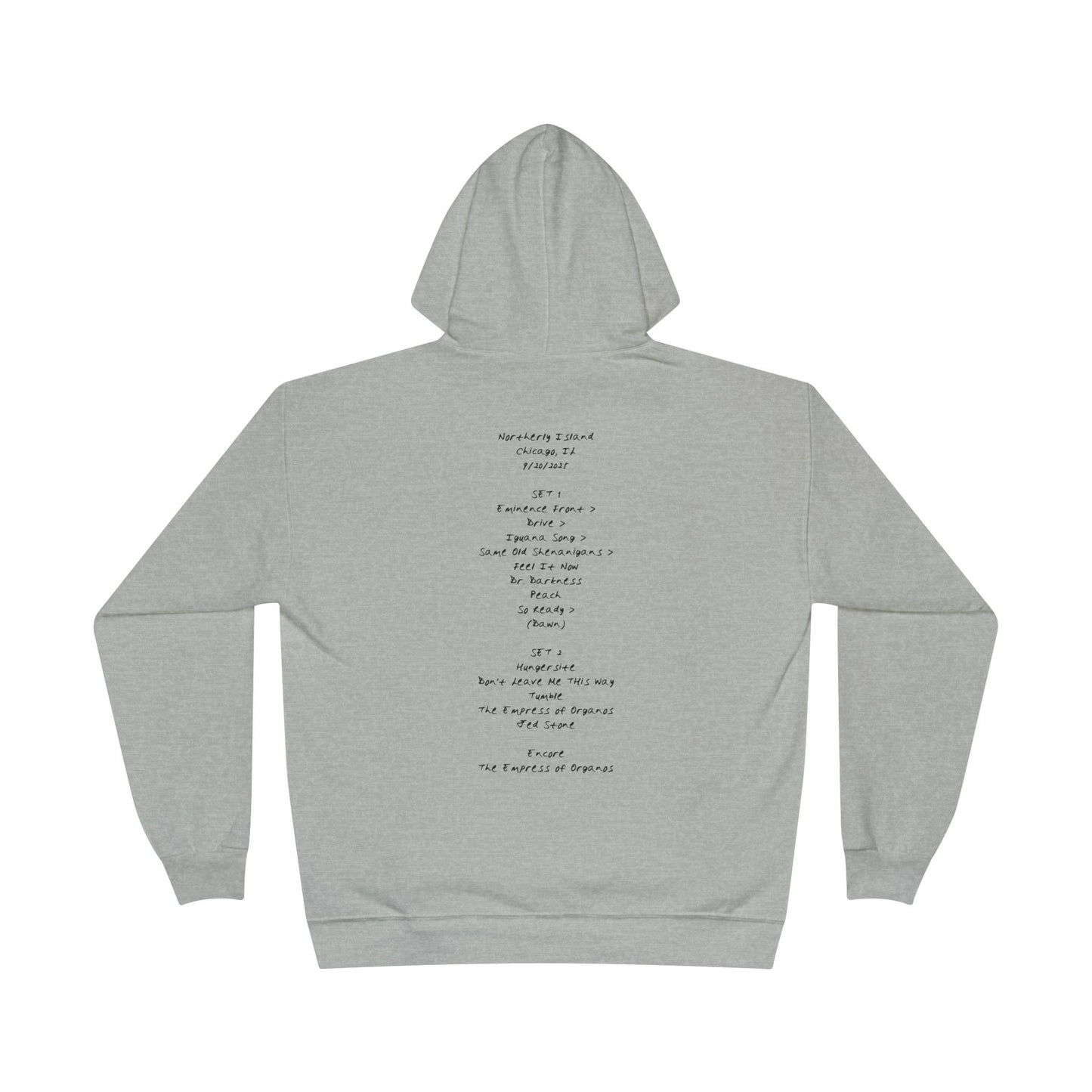 Chicago 2025 Setlist Goooose Hoodie