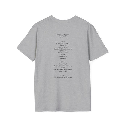 Goooose Chicago 2025 Setlist Shirt