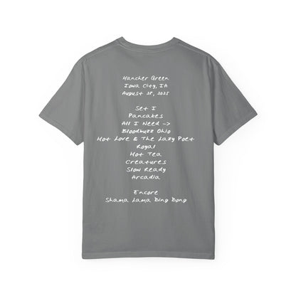 Iowa City 2025 Setlist Gooooose Shirt