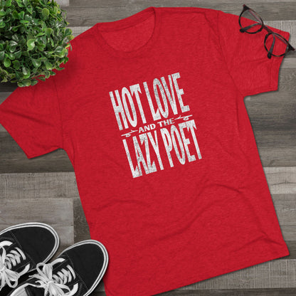 Hot Love and the Lazy Poet Retro Vibe Shirt