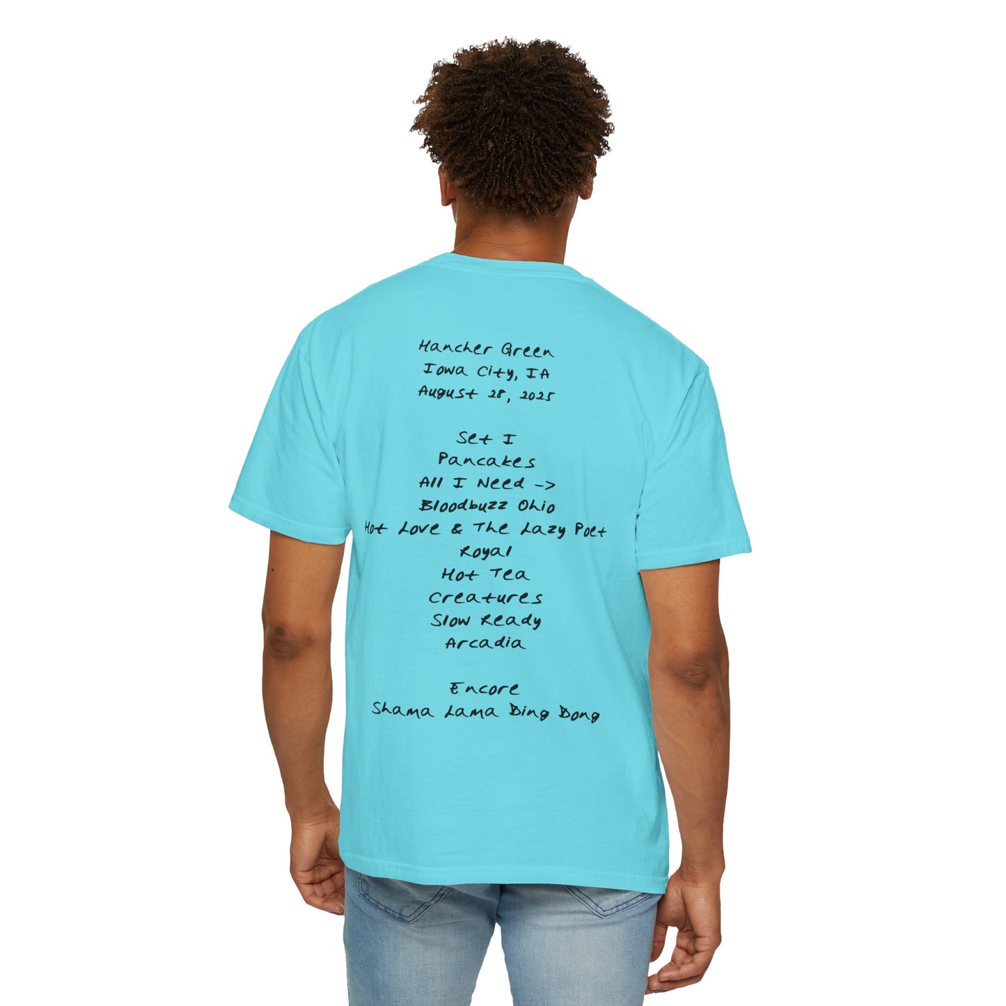 Iowa City 2025 Setlist Gooooose Shirt