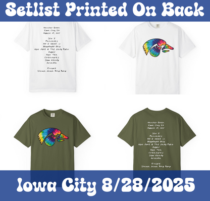Iowa City 2025 Setlist Gooooose Shirt