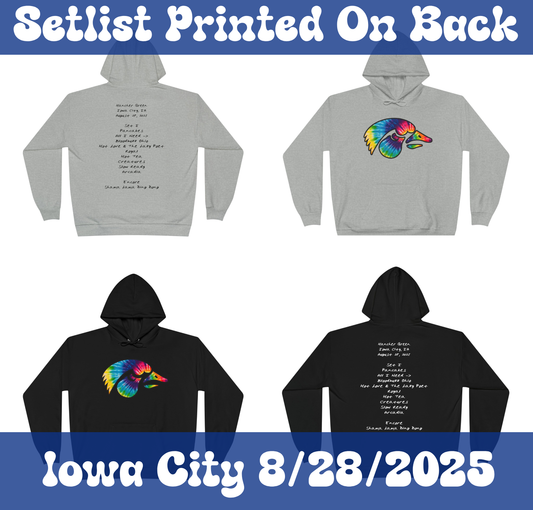 Iowa City 2025 Setlist Iowa Gooooose Hoodie